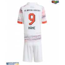 Otroški Nogometni dresi Bayern Munich Harry Kane #9 Gostujoči 2025-26 Kratek Rokav (+ Kratke hlače)